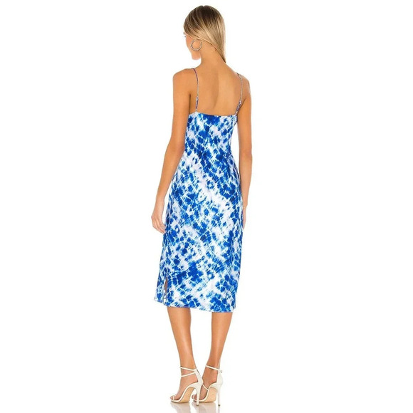 Cami NYC The Raven Slip Dress Shibori Size L - Picture 3 of 8